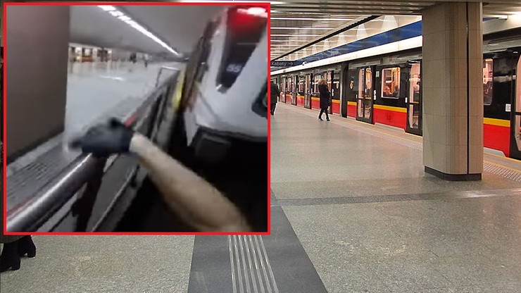 Warszawa: Trainsurfing w metrze. Groźna moda dotarła do Polski