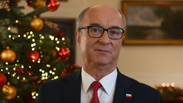 "Politykę i spory wyrzucamy za drzwi". Marszałek Sejmu składa życzenia świąteczne