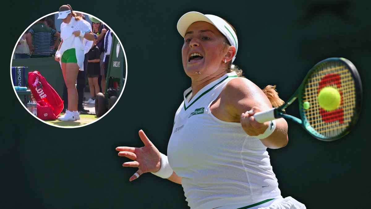 Kontrola na Wimbledonie! Znana tenisistka... podniosła spódniczkę (WIDEO)