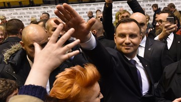 "Nadchodzi czas poważnego zmierzenia się z problemami górnictwa" - prezydent Duda na Śląsku