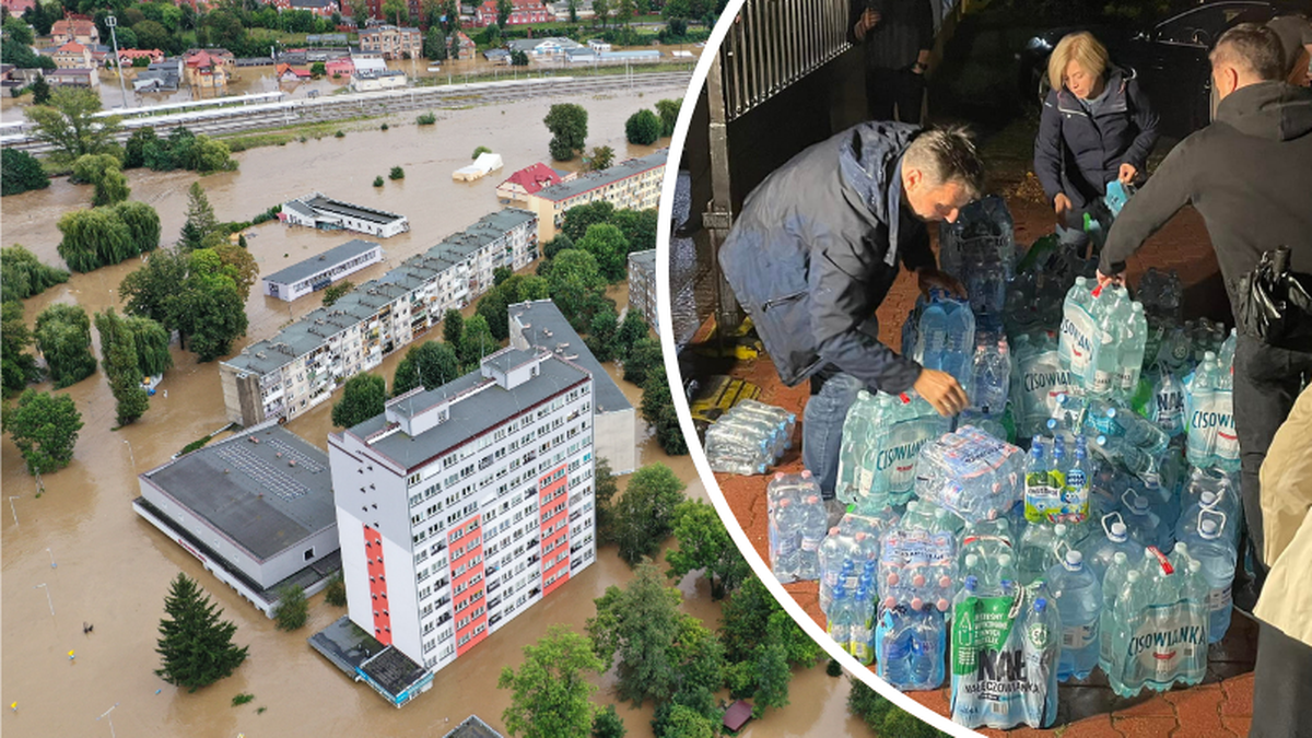 Zbiórka dla powodzian. Polacy ruszyli z pomocą, zbierają żywność i pieniądze