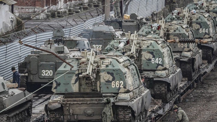Wojna Rosja-Ukraina. MSW: wysadzono most, by nie dopuścić do przejazdu czołgów Rosji
