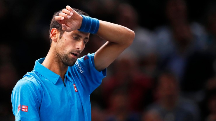 ATP w Paryżu: Djokovic wyeliminowany w ćwierćfinale