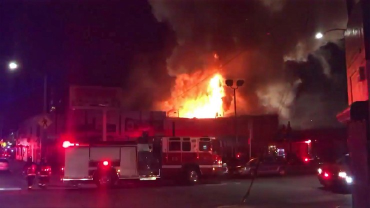 USA: 9 ofiar śmiertelnych pożaru, który wybuchł podczas imprezy muzycznej