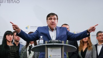 Ukraina: Saakaszwili chce wymienić "elity". Tworzy nową partię