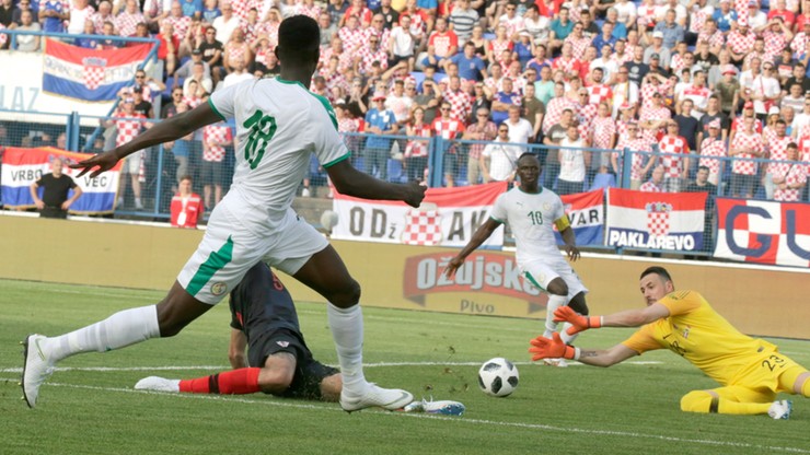 MŚ 2018: Senegal przegrał z Chorwacją