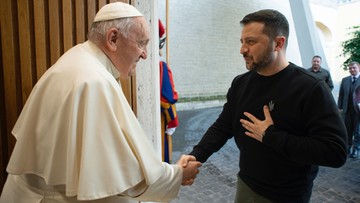 Symboliczne spotkanie. Zełenski dał papieżowi wyjątkowy prezent