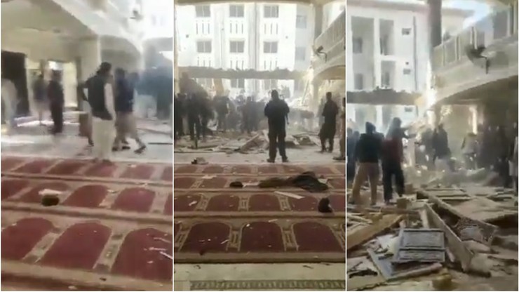 Pakistan: Zamachowiec-samobójca wysadził się w meczecie. Kilkadziesiąt ofiar