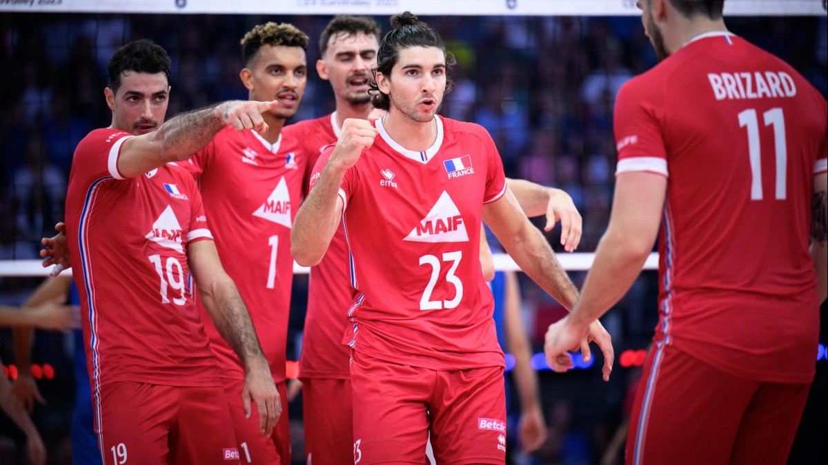 Match pour la 3ème place du Championnat de Volleyball Hommes 2023 : France – Slovénie.  Diffusion TV et streaming en ligne