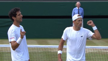 Wimbledon: Kubot w finale po genialnej akcji! Kankan Polaka (WIDEO)