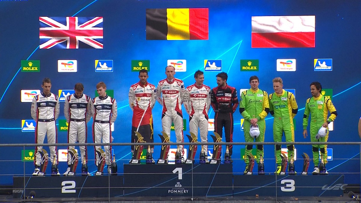 Robert Kubica wygrał wyścig na Spa-Francorchamps!