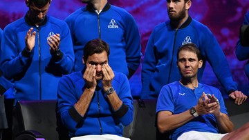 Ostatni mecz Rogera Federera. Popłynęły łzy