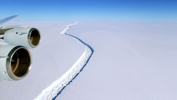 Góra lodowa o powierzchni czterech Londynów oderwała się od Antarktydy i odpływa na północ