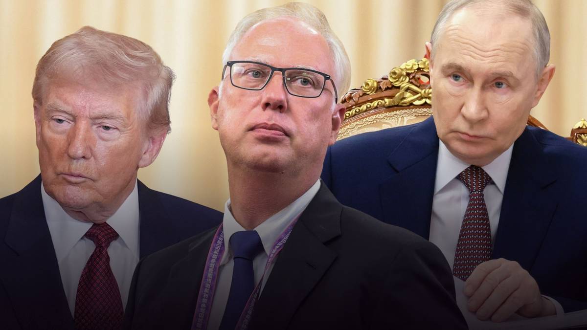 Trzech mężczyzn: Donald Trump, Kirill Dmitriev i Władimir Putin.