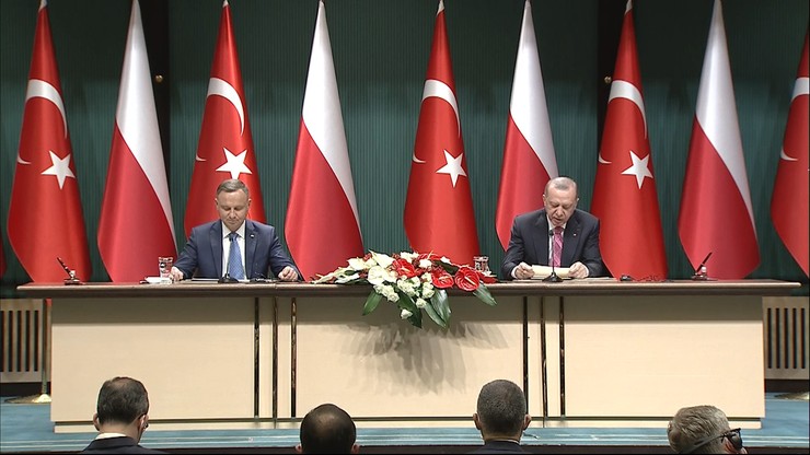 Duda: Mam nadzieję, że niebawem wymiana gospodarcza Polski i Turcji sięgnie 10 mld dolarów rocznie