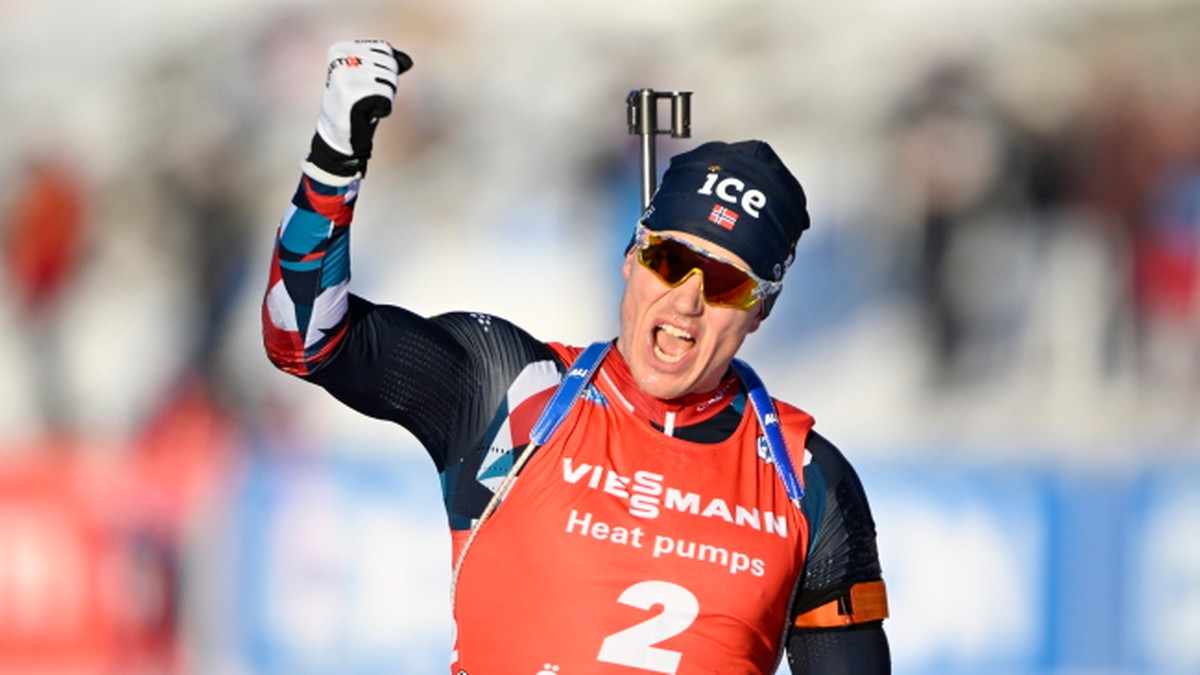 PŚ w biathlonie: Zwycięstwo Vetle Sjaastada Christiansena w biegu ze startu wspólnego