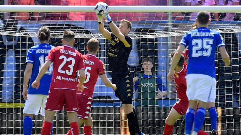 Fortuna 1 Liga: Miedź Legnica ze zwycięstwem w meczu na szczycie