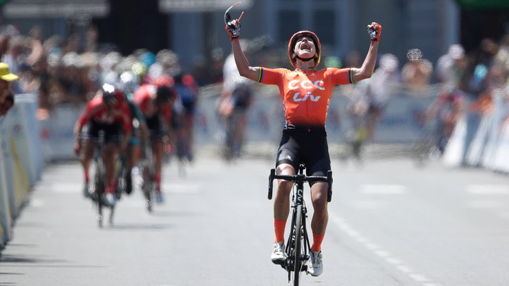 Giro d'Italia kobiet: Katarzyna Niewiadoma nadal trzecia. Etap dla Marianne Vos