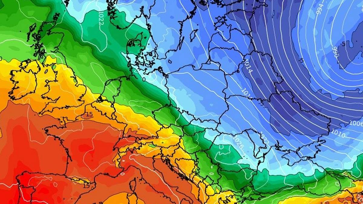 Co nam przyniesie przyszły tydzień? Fot. wxcharts.com