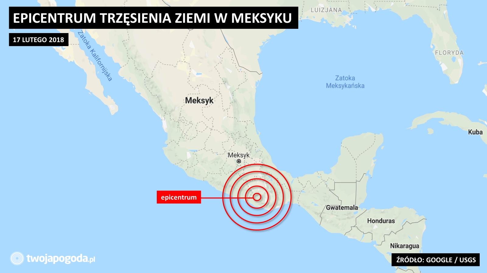 Potężne trzęsienie ziemi w Meksyku