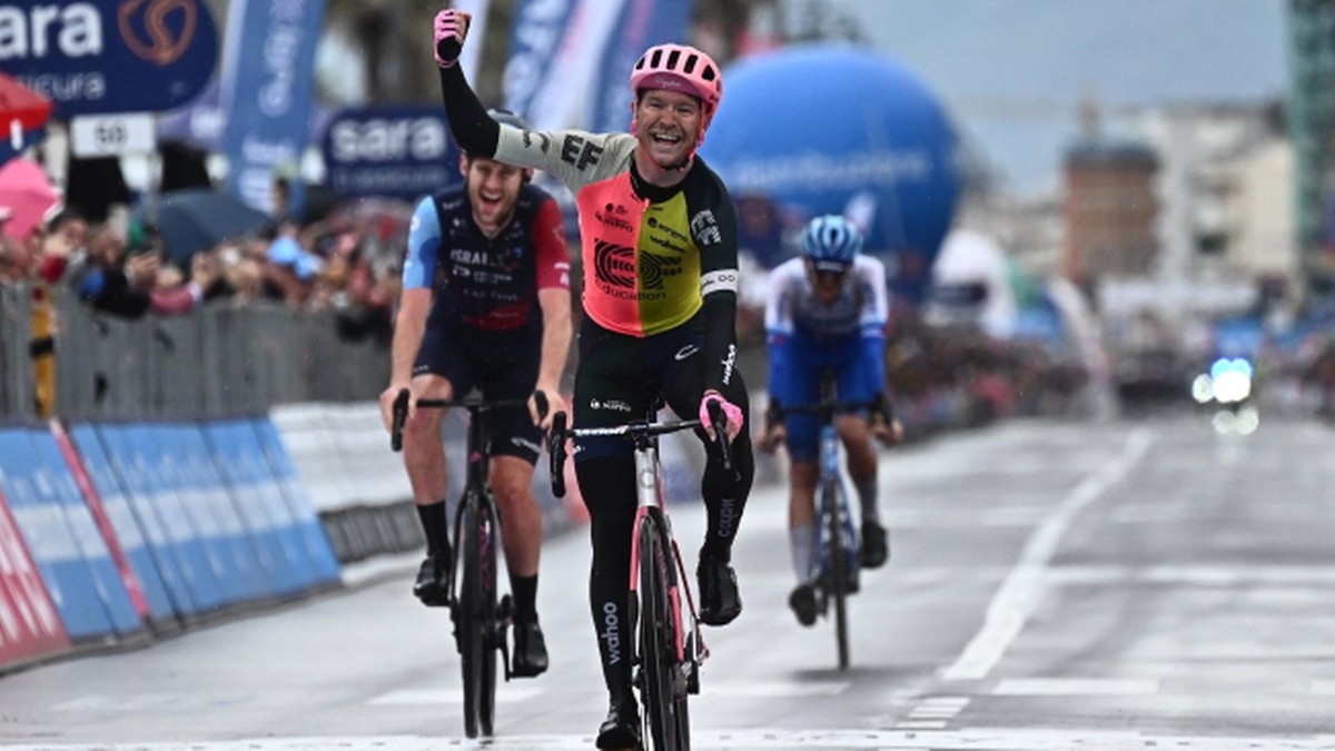 Duńczyk wygrał 10. etap Giro d'Italia. Geraint Thomas liderem
