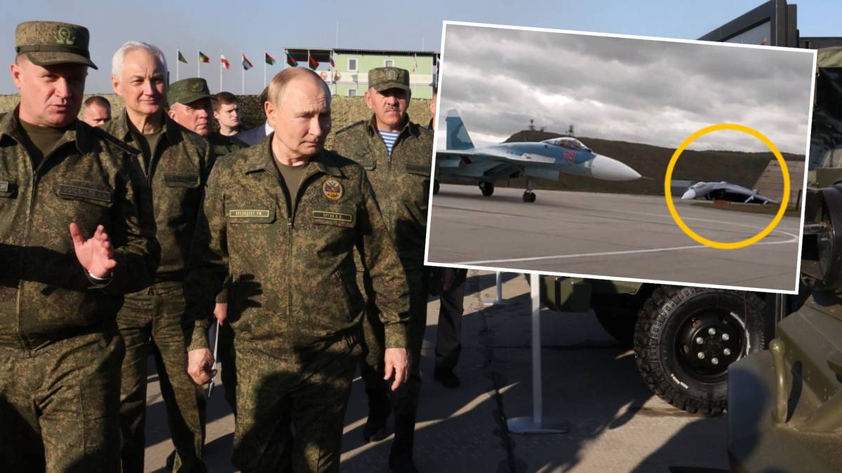 Wpadka na zakończenie Zapad 25. Myśliwiec stał się obiektem kpin