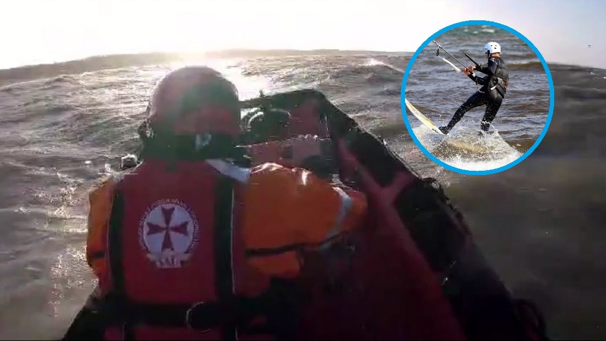 Akcja ratunkowa na Bałtyku. W Boże Narodzenie musieli ratować kitesurfera