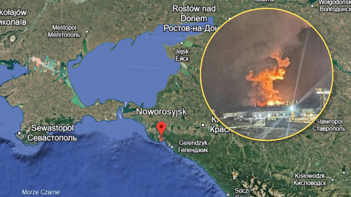 Atak dronów na najważniejszy port w Rosji. Uszkodzone instalacje naftowe
