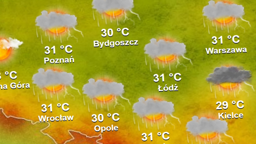 29.07.2018 11:00 Prognoza 16-dniowa: Jaka pogoda czeka nas w pierwszej połowie sierpnia? Nadal będzie gorąco?