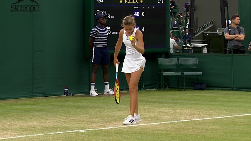Wimbledon: Olivia Lincer - Victoria Mboko. Ostatnia polska singlistka odpadła z turnieju