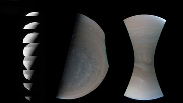 Nowe zdjęcia Jowisza. Internauci wybrali cel dla kosmicznej sondy, a potem sami "obrobili" surowe fotografie