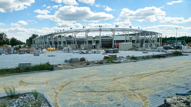 Trwa wyścig z czasem na budowie stadionu Orła Łódź