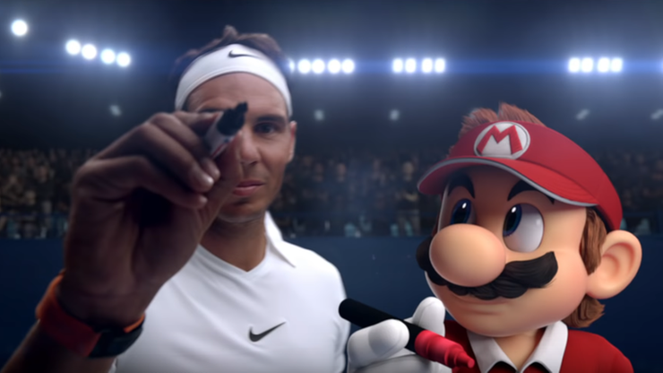 Nadal w zwiastunie gry Mario Tennis Aces (WIDEO)
