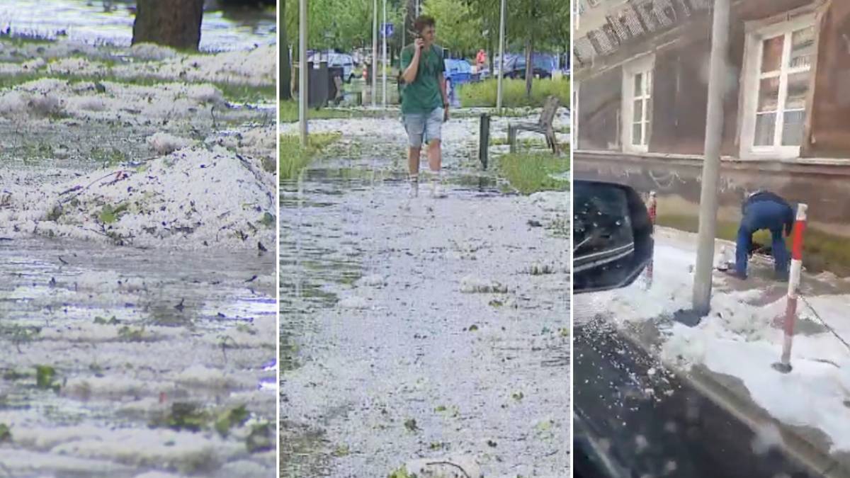 "Odśnieżanie" w maju. Gniezno walczy ze skutkami nawałnicy