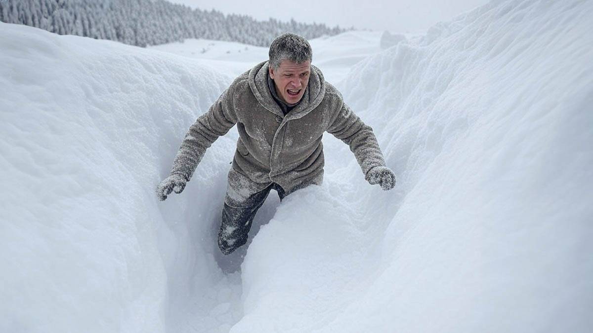 Trudna sytuacja atmosferyczna w Skandynawii. Fot. TwojaPogoda.pl