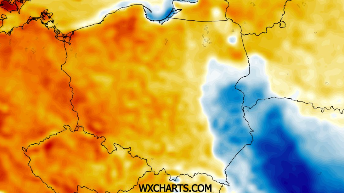 Wtorek będzie ciepłym dniem, z temperaturami na zachodzie dochodzącymi do 27 stopni Celsjusza