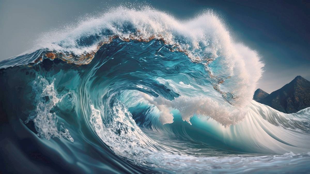 Może dojść do powstania groźnego tsunami. Fot. Pixabay.