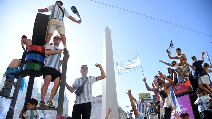 Tak świętowała Argentyna. Niesamowite nagrania z Buenos Aires [WIDEO]