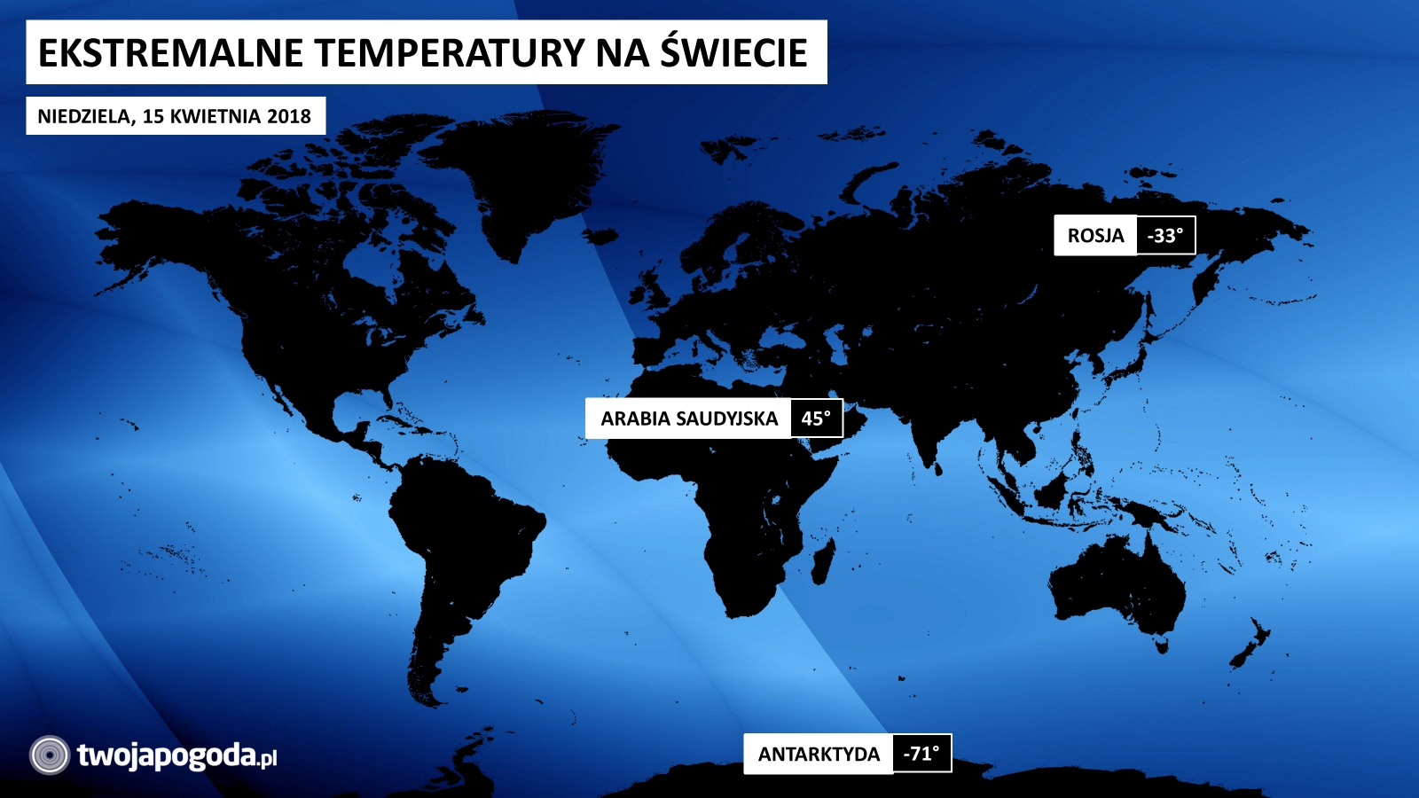 Gdzie jest najgoręcej i najzimniej?