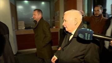 Jarosław Kaczyński stawił się w prokuraturze. "Nie doszło do przestępstw"
