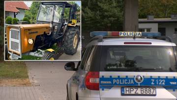 Pijany wiózł czterolatka traktorem. "Ale ja pojechałem przez las"
