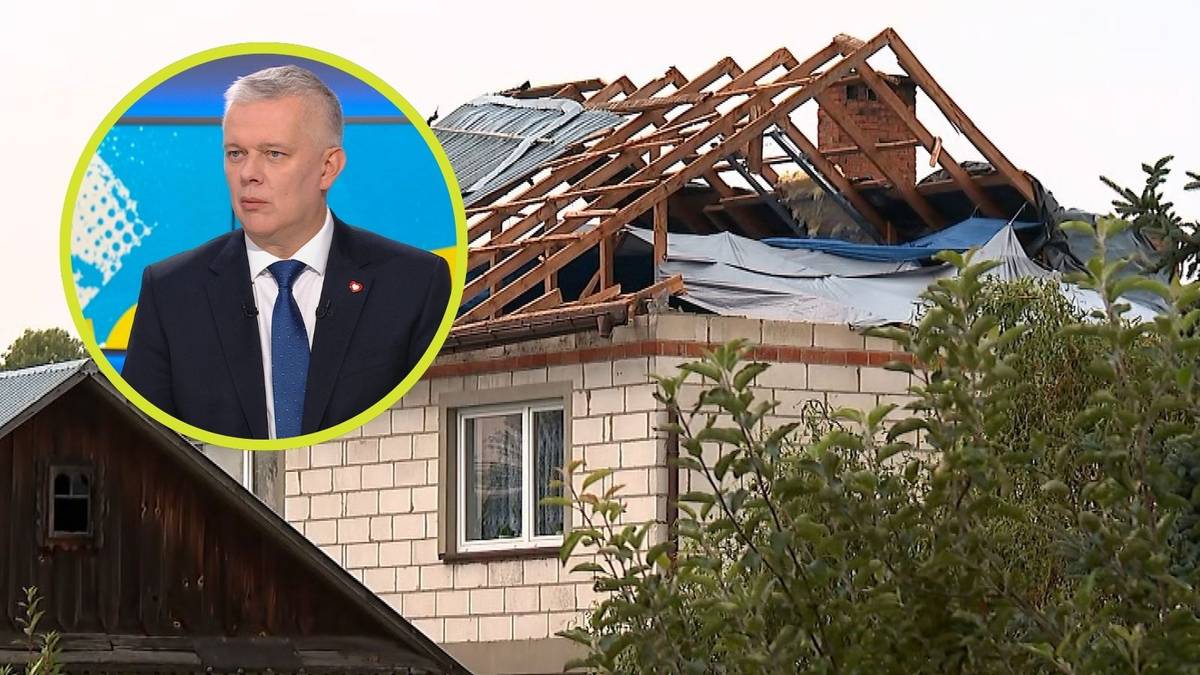 Uszkodzony dom w Wyrykach. Minister o ustaleniach prokuratury