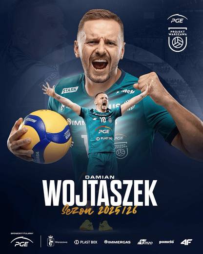PGE Projekt Warszawa - skład na nowy sezon 2025/2026. Siatkarze, trener, transfery