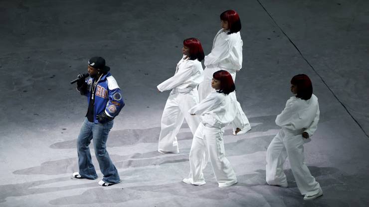Kendrick Lamar wystąpił podczas Halftime Show