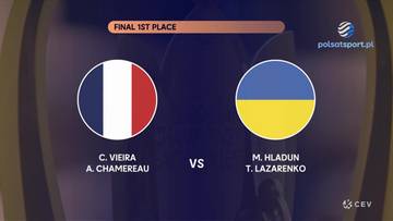 Vieira/Chamereau - Hładun/Lazarenko. Skrót meczu