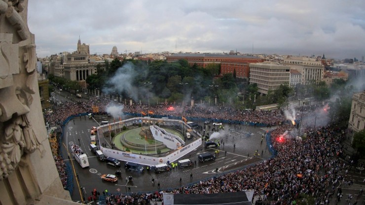 Liga Mistrzów: Tysiące kibiców Realu Madryt świętowało do rana