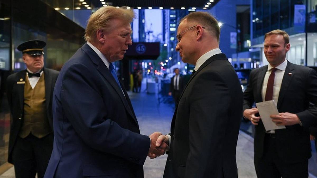 Andrzej Duda zaprosi Donalda Trumpa do Polski? "Będą o tym rozmawiać"