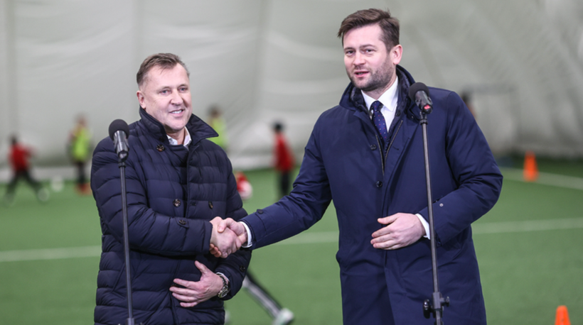 Minister Sportu oraz Prezes PZPN zagrali do jednej bramki (WIDEO)