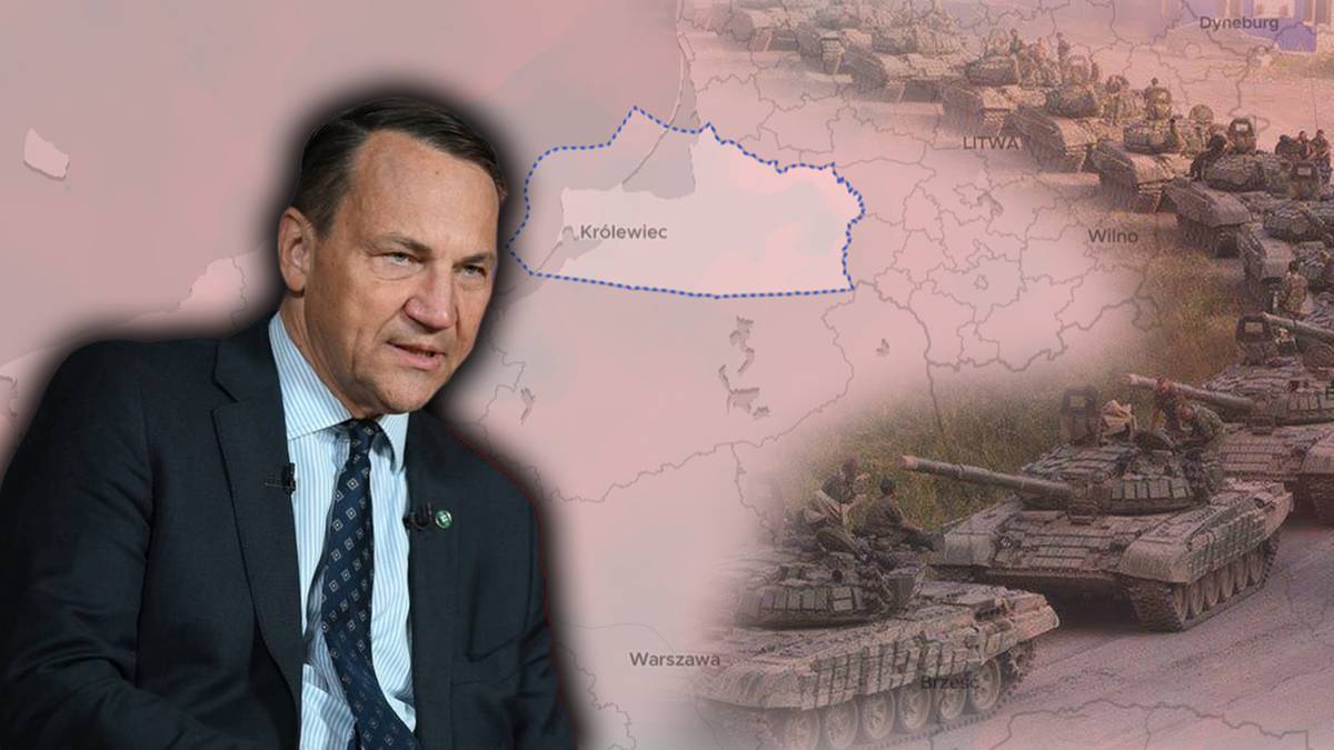 Ruchy rosyjskich wojsk w obwodzie królewieckim. Szef MSZ Radosław Sikorski zabrał głos