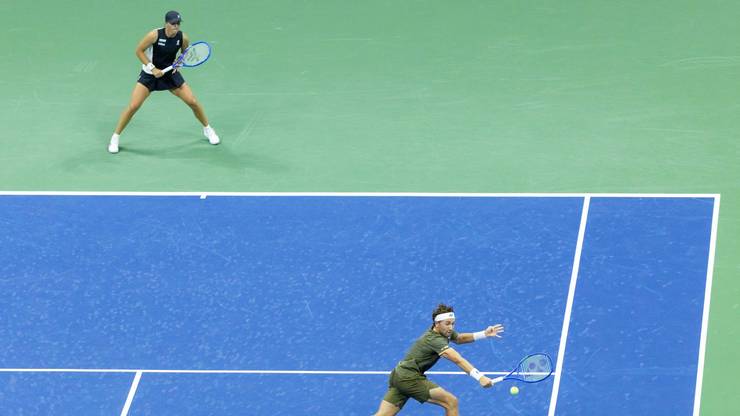 Iga Świątek i Casper Ruud